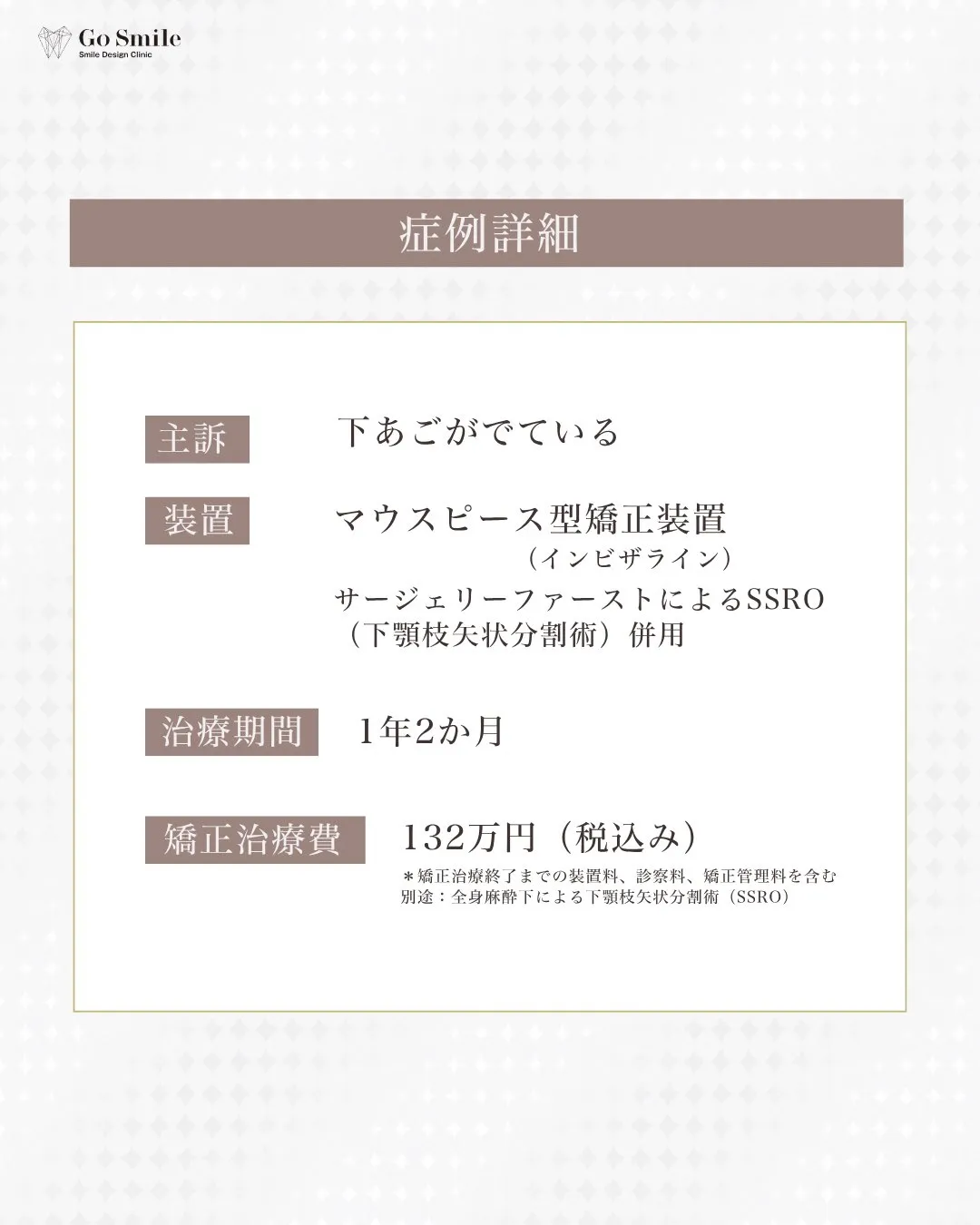 横顔コンプレックス解消で