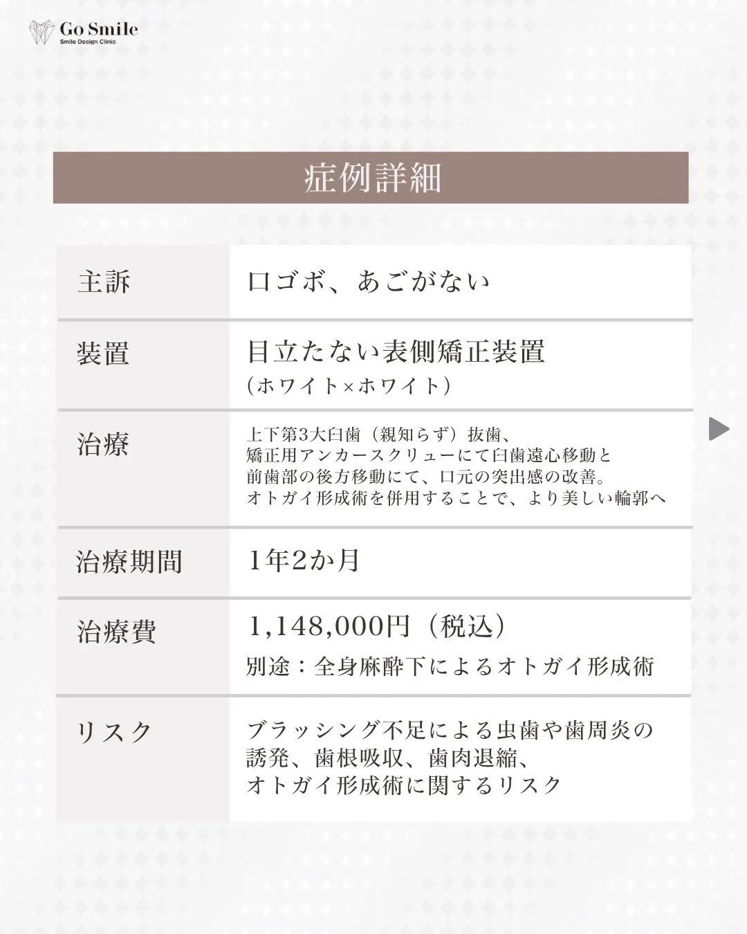 表側でも目立たず確実！
